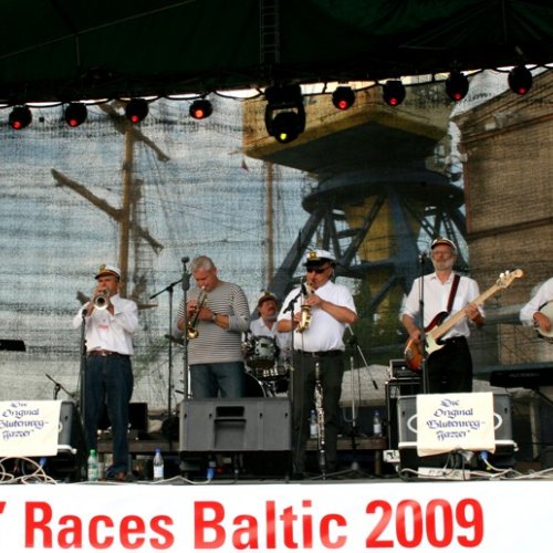 Auftritt am 02.08.2009 im Hafen von Klaipeda bei der 700 Jahr Feier zusammen mit dem berühten Trompeter 